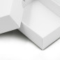 Hvid todelt papgaveæske | 95x70x30 mm | Superbox