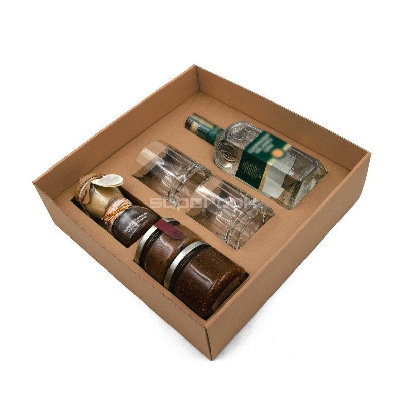 Brun specialfremstillet indsats XL