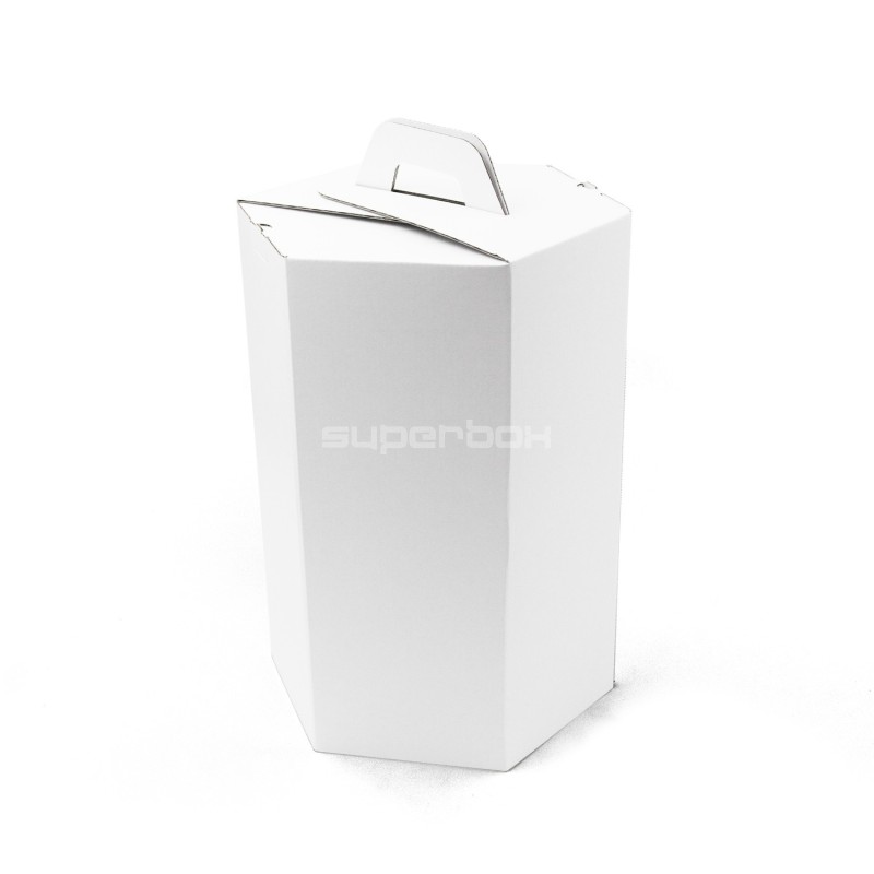 White Gift Box for Lithuanian Tree Cake, 34.5 cm Height