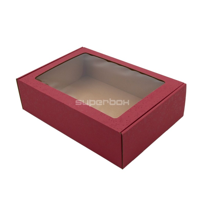 Raspberry Christmas A4 Format Box RED BERRIES