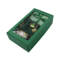 Extended Black PREMIUM Gift Box with Clear Window and Lines