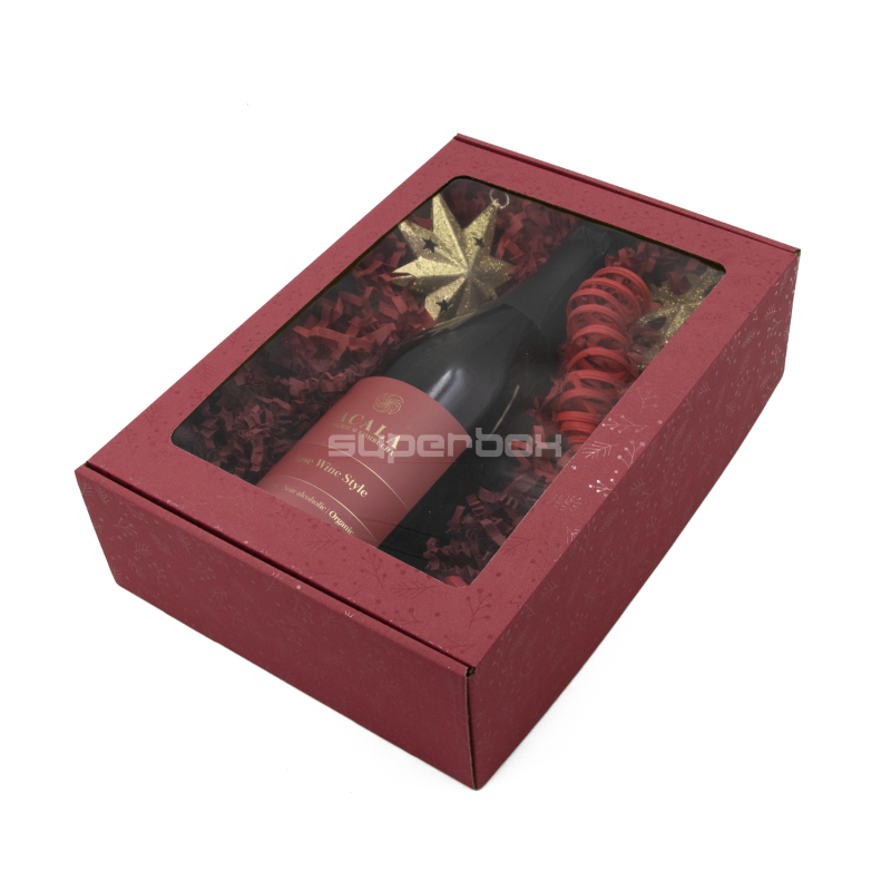 Raspberry Christmas A4 Format Box RED BERRIES