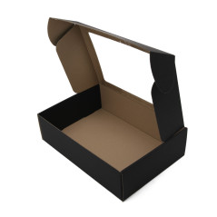 Eco Black A4 Box with PVC Window