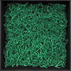 Standžios žalios popieriaus drožlės - 4 mm, 1 kg