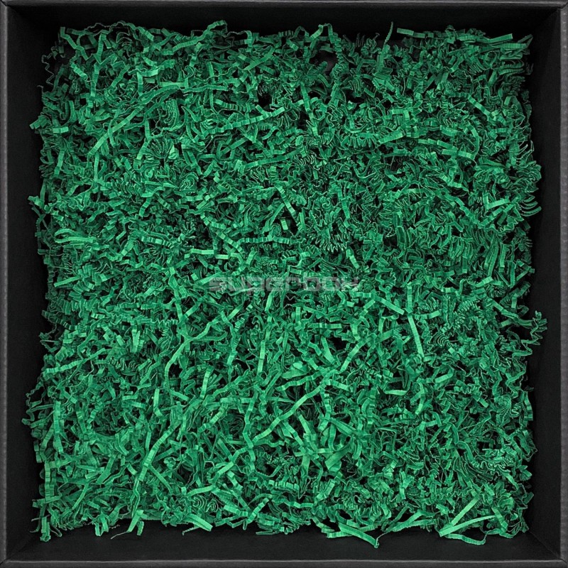 Standžios žalios popieriaus drožlės - 4 mm, 1 kg