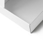 Hvid lille gaveæske, 6 cm høj | 185x195x60 mm | Superbox