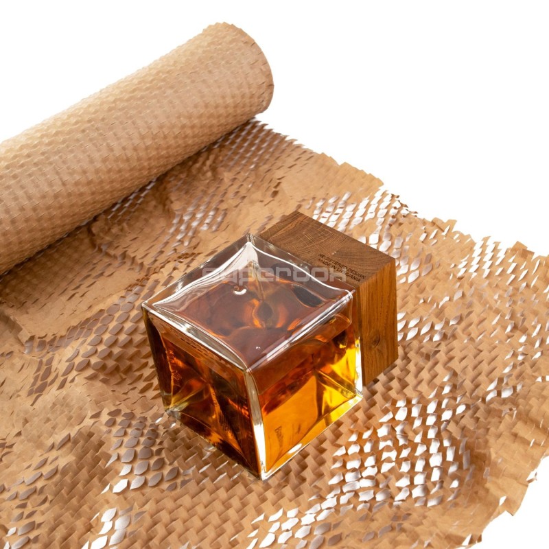 Honeycomb-struktur emballagepapir, 20 cm x 100 m