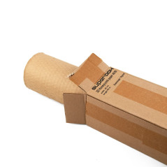 3D-pakkepapir med bikagestruktur, 40 cm x 50 m