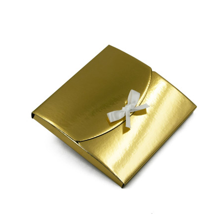 Spejl-guld lille kuvert | 155x155x10 mm | Superbox