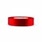 Red satin ribbon – glossy, 25 mm wide, 32 m roll