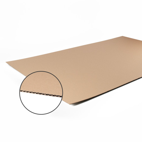 Bølgepap-overlæg | 1200x800 mm | Superbox