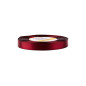 Plum satin ribbon – glossy, 12 mm wide, 32 m roll