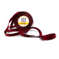 Plum satin ribbon – glossy, 12 mm wide, 32 m roll
