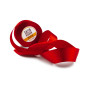 Red satin ribbon – glossy, 38 mm wide, 32 m roll