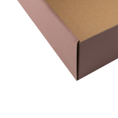 Mørkebrun PREMIUM gaveæske | 340x195x85 mm | Superbox