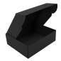 Standard størrelse sort gaveæske | 240x210x80 mm | Superbox