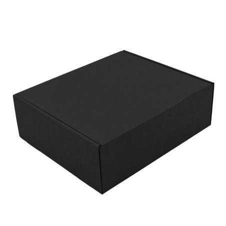 Standard størrelse sort gaveæske | 240x210x80 mm | Superbox