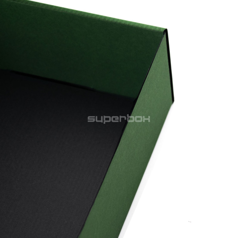 Green A4 Format Box with Window