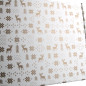 White Gift Box with Winter Patterns | 305x215x85 mm | Superbox