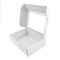 White With Gold Lines A4 Size Gift Box | 305x215x85 mm | Superbox