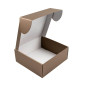 Muted Gold Square Gift Box for Cosmetic | 220 x 220 x 90 mm | Superbox
