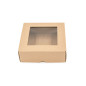 Gift Box with Clear Window for Tea Folded