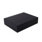 Sort gaveæske til 3 flasker | 340x280x85 mm | Superbox