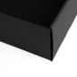 Sort gaveæske til 3 flasker | 340x280x85 mm | Superbox