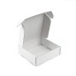 Hvid stor kvadratisk gaveæske | 225x235x75 mm | Superbox