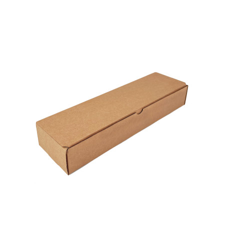 Kompakt brun hurtigt foldbar æske | 250x70x40 mm | Superbox