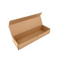 Kompakt brun hurtigt foldbar æske | 250x70x40 mm | Superbox