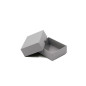 Grå todelt papgaveæske | 95x70x30 mm | Superbox