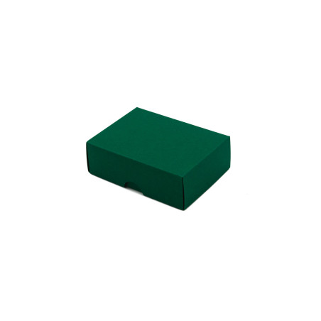 Mørkegrøn lille æske til smykker | 95x70x30 mm | Superbox