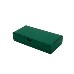 Mørkegrøn papæske til smykker | 150x70x30 mm | Superbox