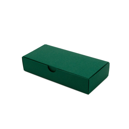 Mørkegrøn papæske til smykker | 150x70x30 mm | Superbox