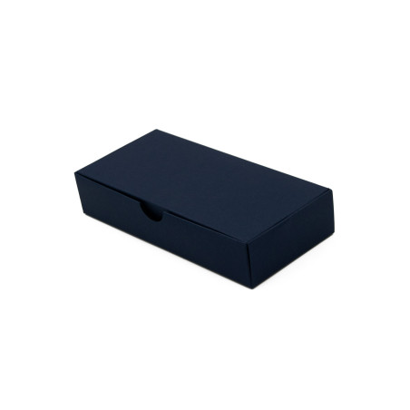 Blå aflang papæske | 150x70x30 mm | Superbox
