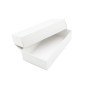 Hvid todelt papæske | 200x110x50 mm | Superbox