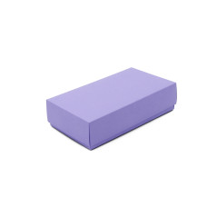 Lilla æske med låg til macarons | 200x110x50 mm | Superbox