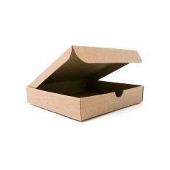 Square Gift Box from Recycled Decorative Cardboard