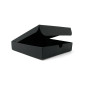 Sort kartonæske | 150x150x30 mm | Superbox