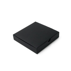 Sort kartonæske | 150x150x30 mm | Superbox