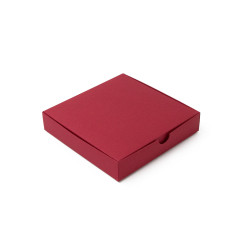 Rød kartonæske | 150x150x30 mm | Superbox