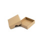 Small Square Sand Colored Cardboard Box | 65x65x20 mm | Superbox