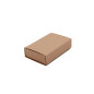 Brun lille skuffe-kartonæske | 97x62x23 mm | Superbox