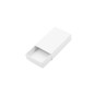 Hvid lille skuffeæske af pap | 97x62x23 mm | Superbox