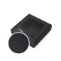 Black Cookies Box with Clear Window and Laminate Inside