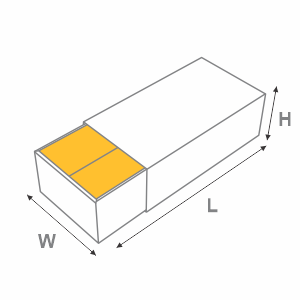 Æske bund + hylster