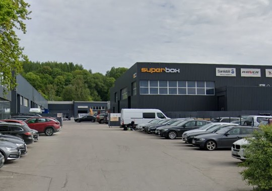 Superbox bygning fra Street View