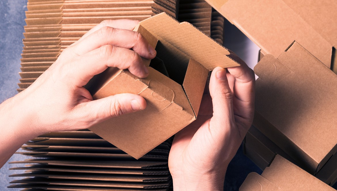 Sådan folder du pakken korrekt